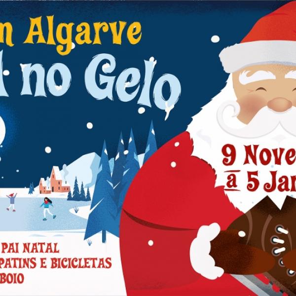 Pai Natal chegou ao Forum Algarve com Neve ...